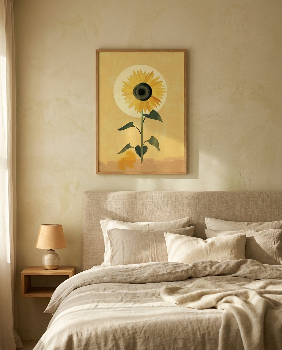 plakat mockup for gylden-solsikke-no-2-plakat