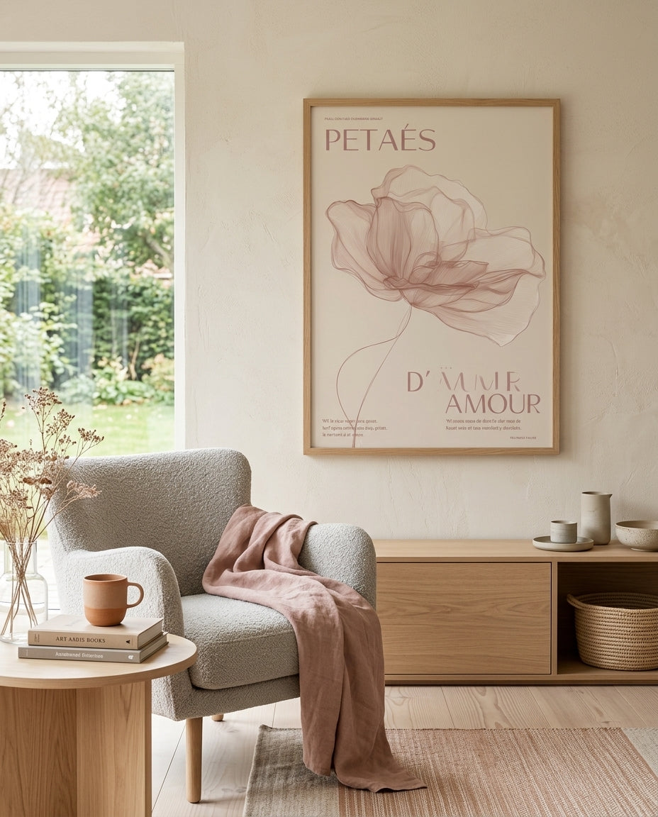 sart-blomst-i-linje-plakat-377