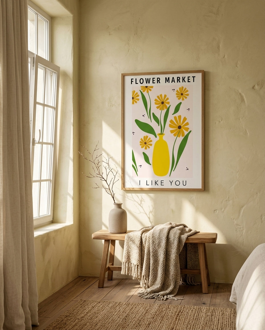 plakat mockup for blomstermarked-no-2-plakat