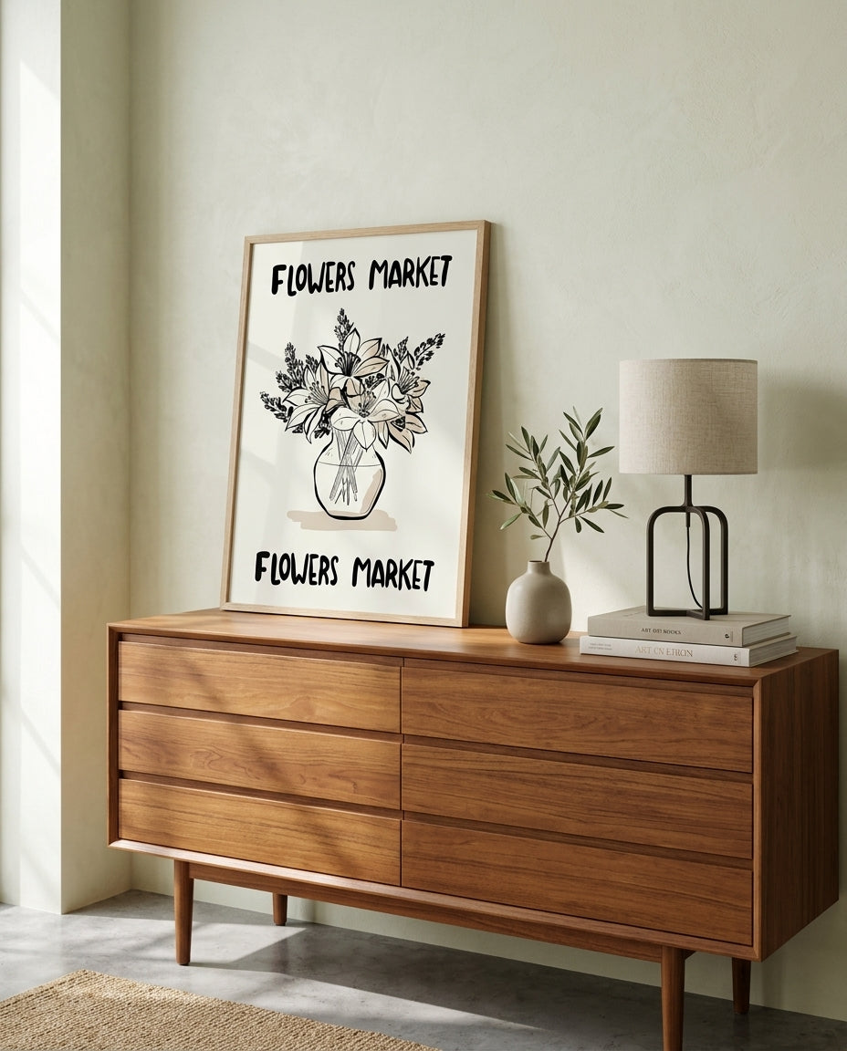 plakat mockup for blomstermarked-no-4-plakat