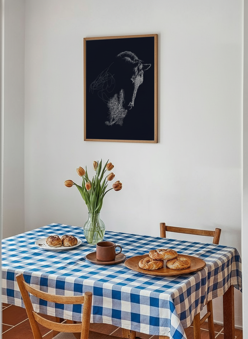 Den snoede hest plakat