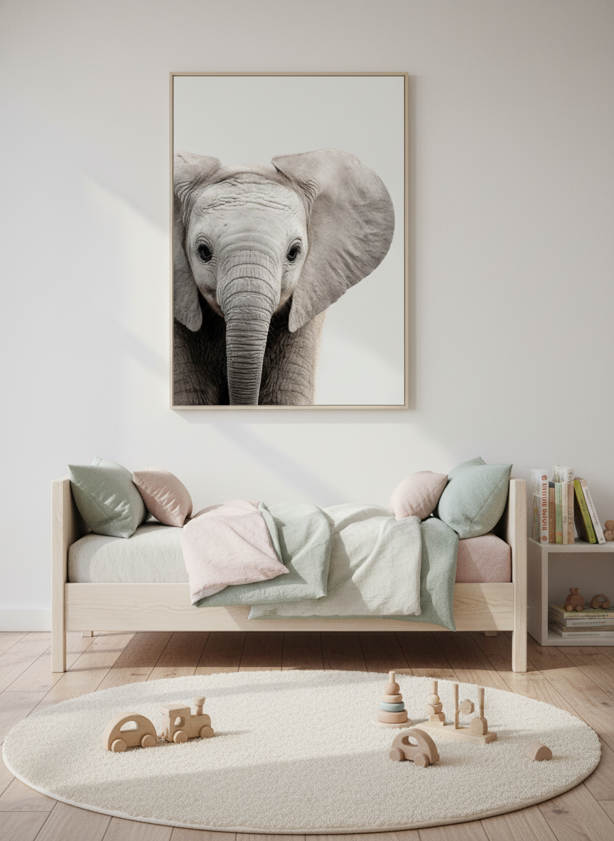 Elefantunge plakat