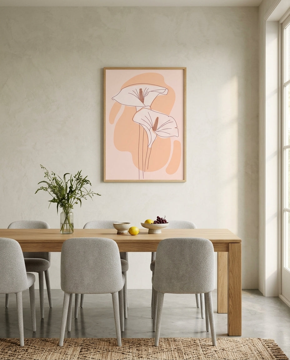 plakat mockup for lyserode-kalla-plakat