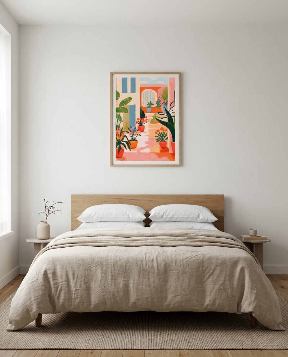 plakat mockup for solfyldt-gardhave-plakat