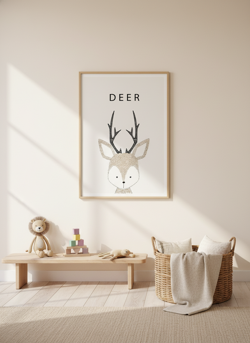 Sød rådyr plakat