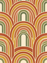 Retro Buer – vintage retro plakat i varme jordtoner