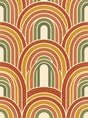 Retro Buer – vintage retro plakat i varme jordtoner