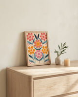 plakat mockup for farverig-blomstereng-no-6-plakat