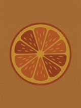 Retro Citrus plakat – del af sættet
