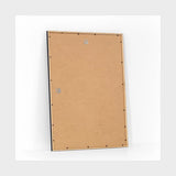 Plakatramme - Sort m. Plexiglas