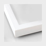 Plakatramme - Hvid m. Plexiglas