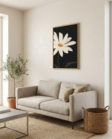 plakat mockup for hvid-margeritte-plakat