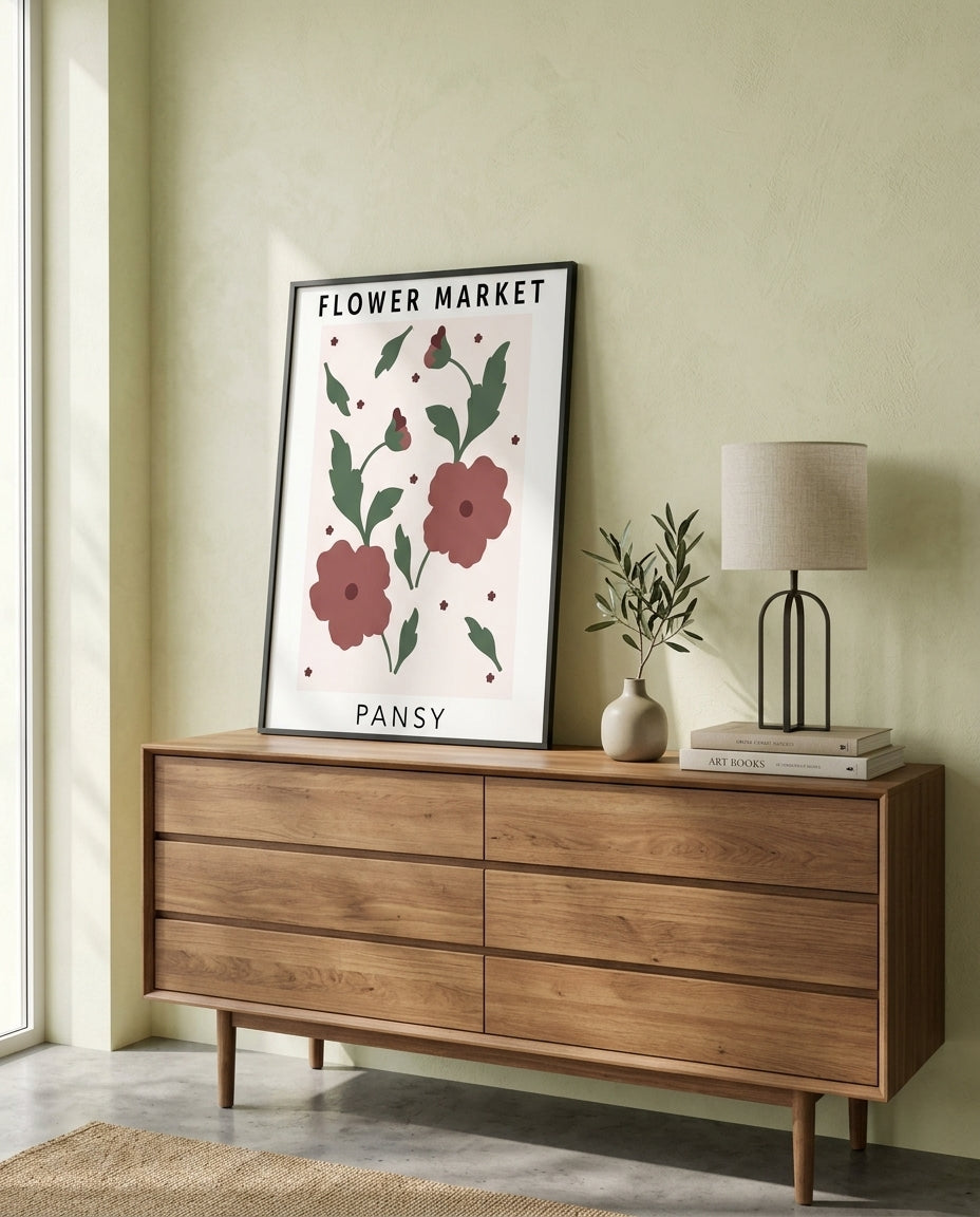 plakat mockup for hornviol-plakat