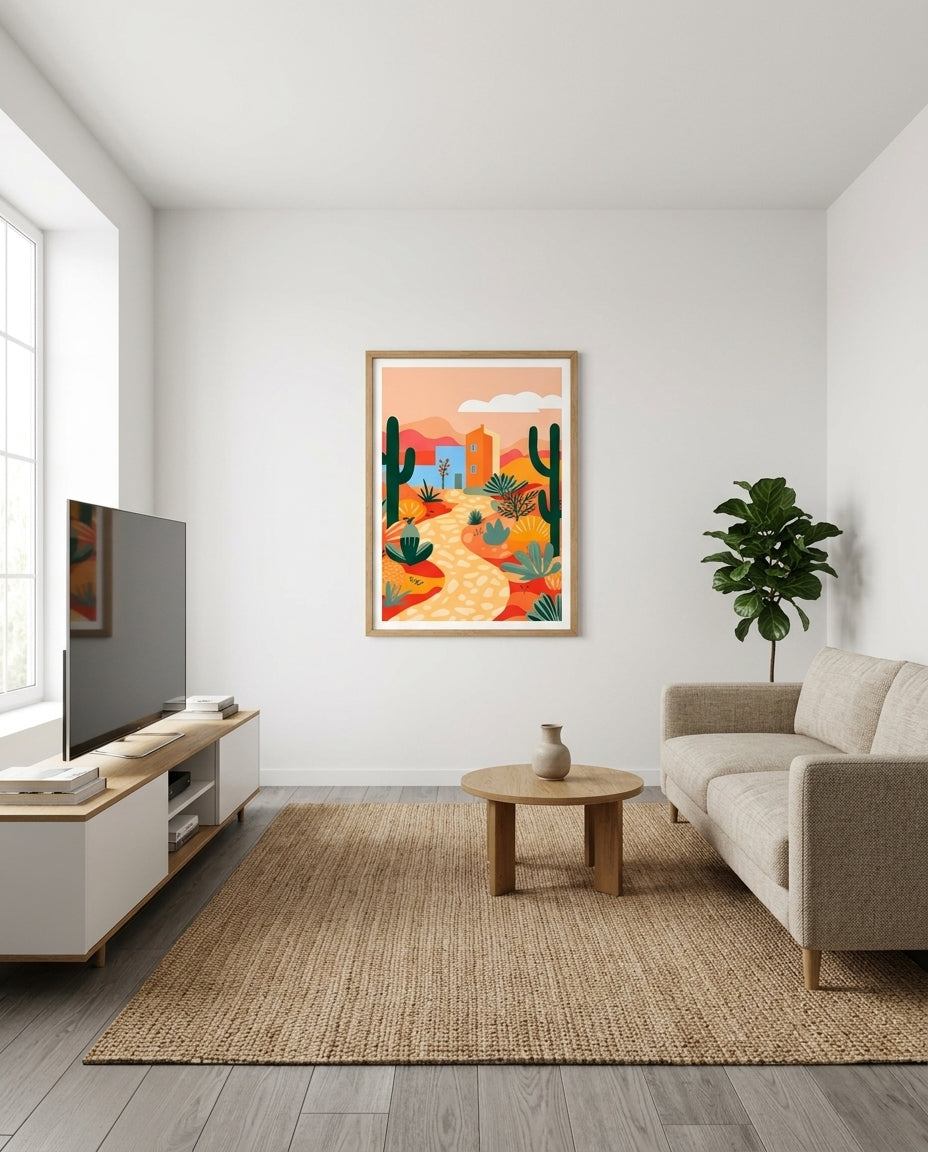 plakat mockup for solvarm-orkensti-plakat