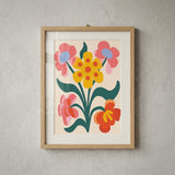plakat mockup for farverig-blomsterdrom-no-12-plakat