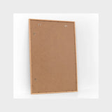Plakatramme - Massiv Eg m. Plexiglas