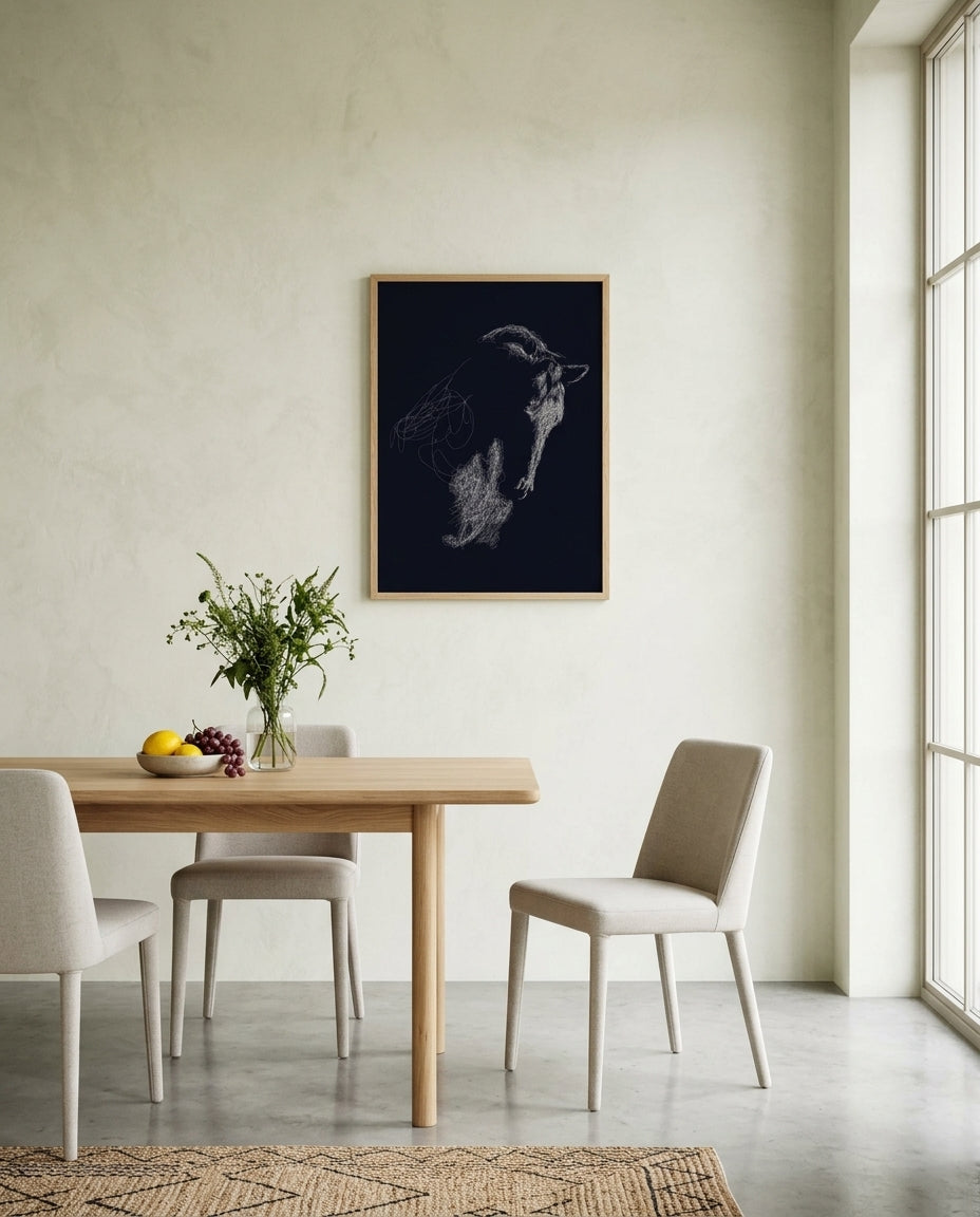 plakat mockup for den-snoede-hest-plakat