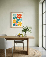 plakat mockup for farverig-blomsterdrom-no-7-plakat