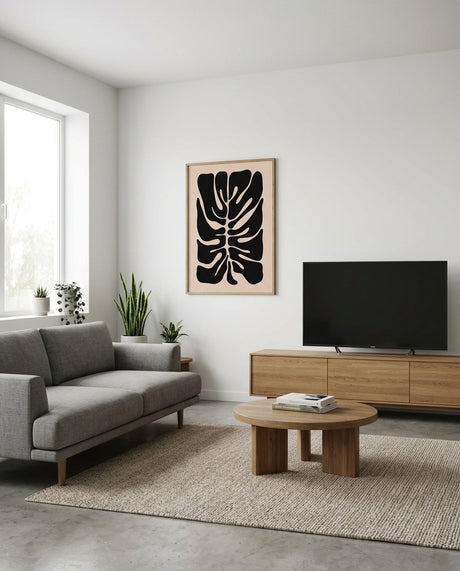 plakat mockup for monstera-silhuet-no-2-plakat