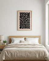 plakat mockup for sort-blomstermonster-no-1-plakat