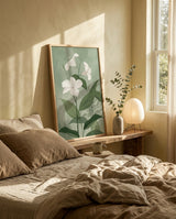 plakat mockup for hvide-blomster-no-2-plakat