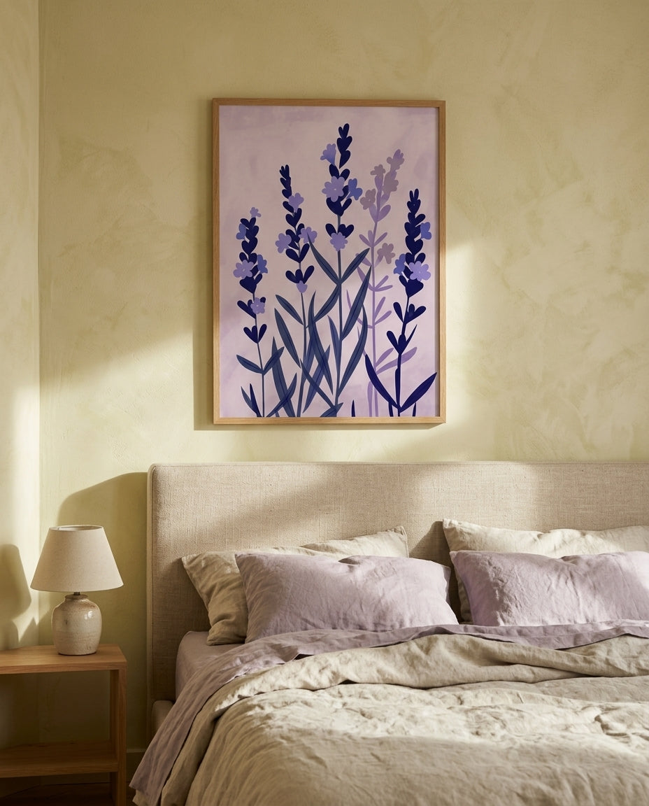 plakat mockup for lavendeldromme-no-1-plakat