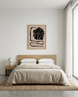 plakat mockup for monstera-silhuet-no-1-plakat
