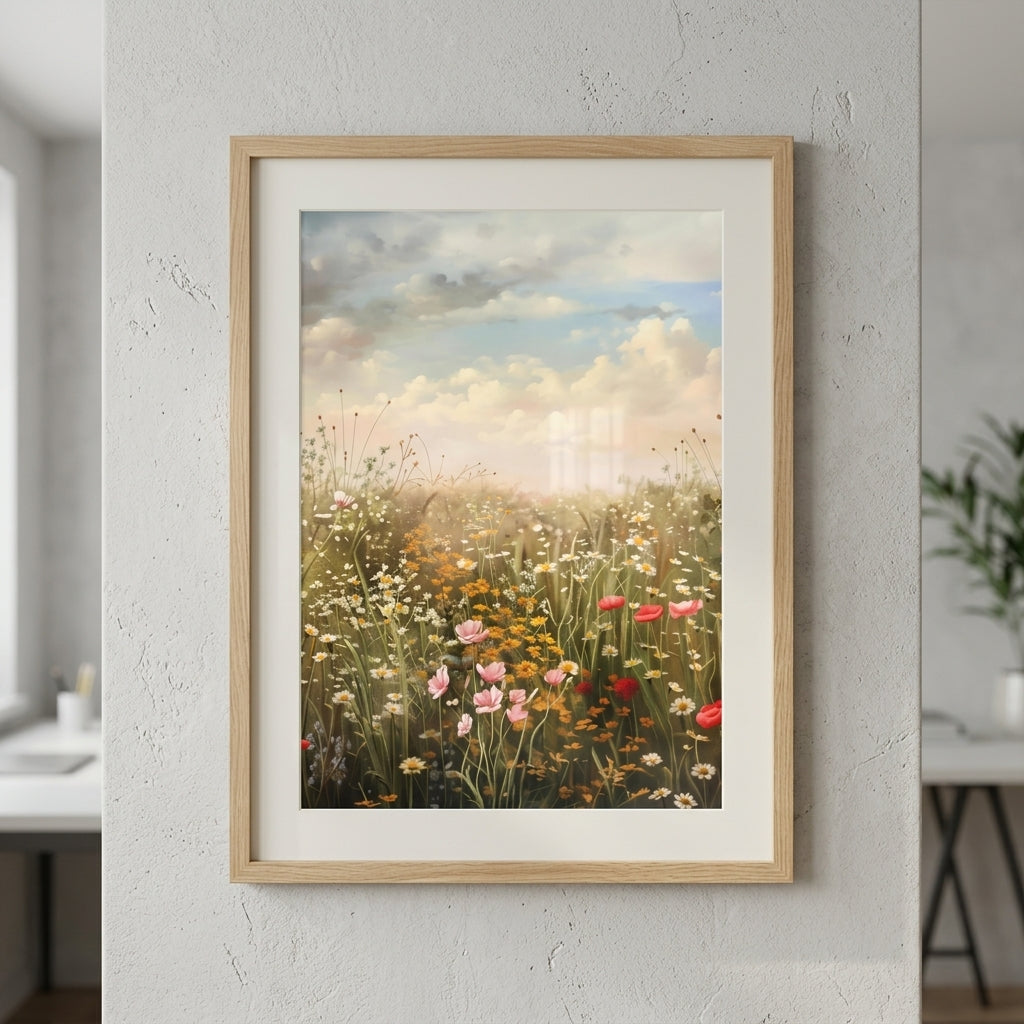 plakat mockup for sommereng-i-morgenlys-plakat