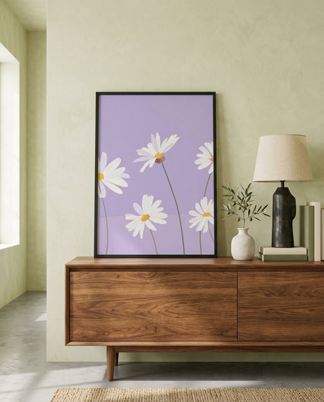 plakat mockup for margeritter-i-lavendel-plakat
