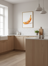 Banan med fugle Plakat