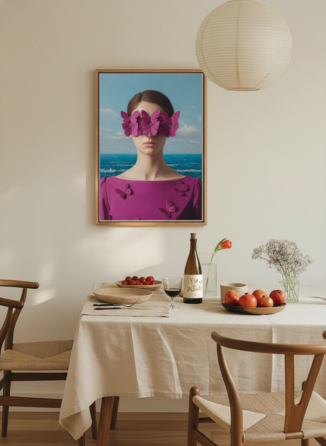 Blindet af sommerfugle plakat