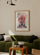 Botanisk natsværmer plakat