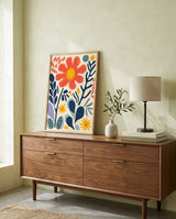 plakat mockup for farverig-blomsterdrom-no-20-plakat