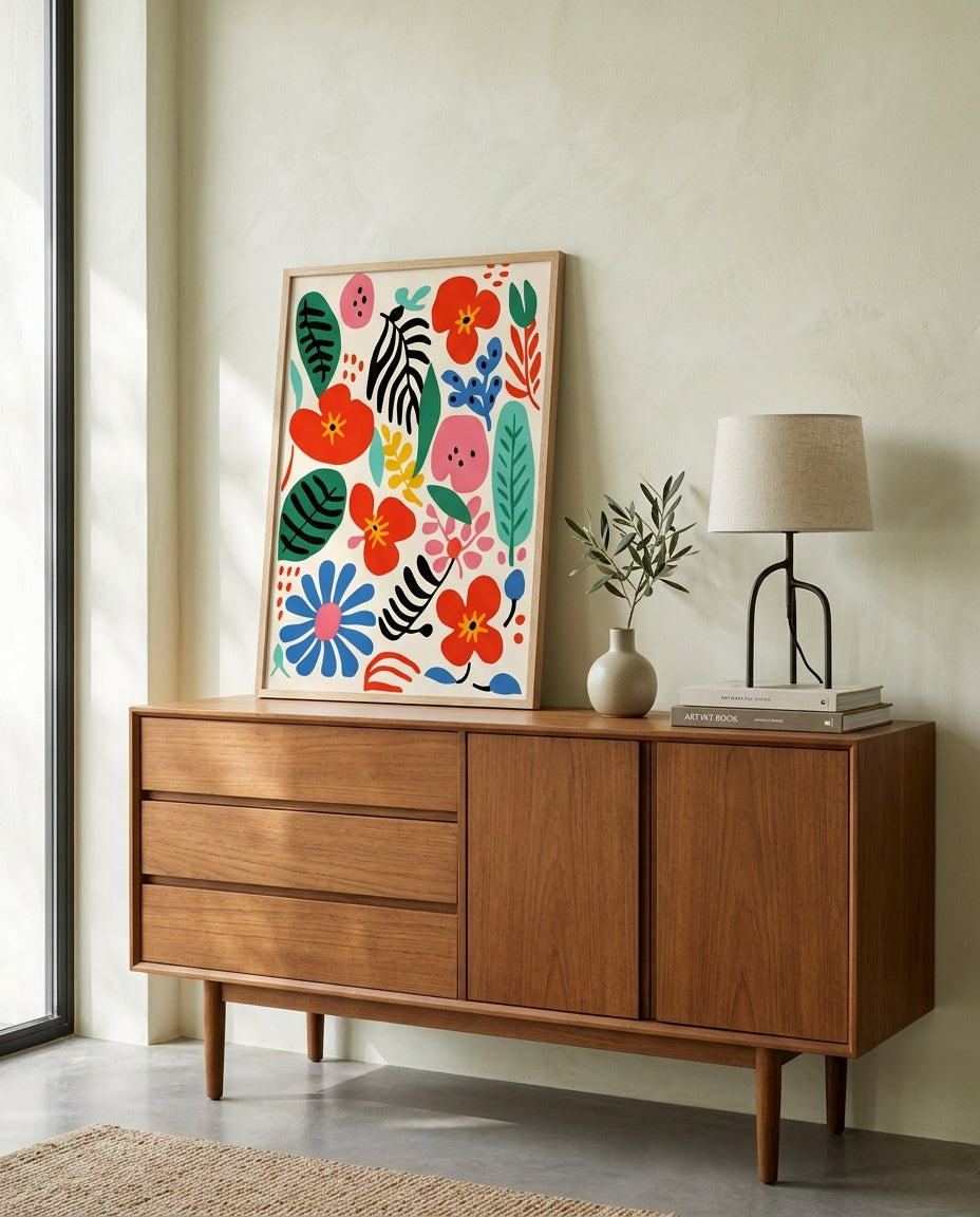 plakat mockup for flower-print-88