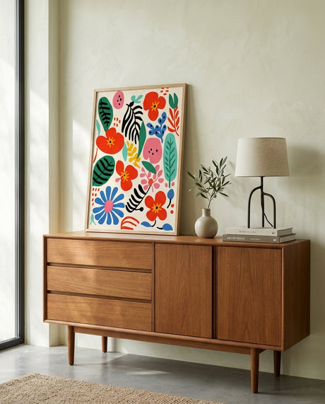 plakat mockup for flower-print-88