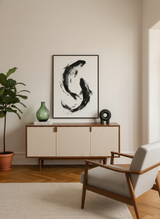Koi i Bevægelse Plakat