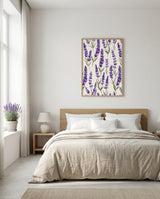 plakat mockup for akvarel-lavendel-plakat