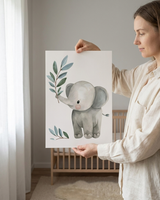 Sød elefant plakat
