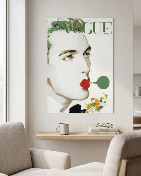 Vogue Røde Læber plakat
