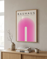 Bauhaus Rosa Bue plakat