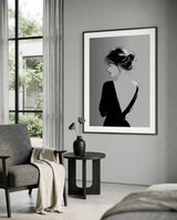elegant-kvindesilhuet-plakat-298