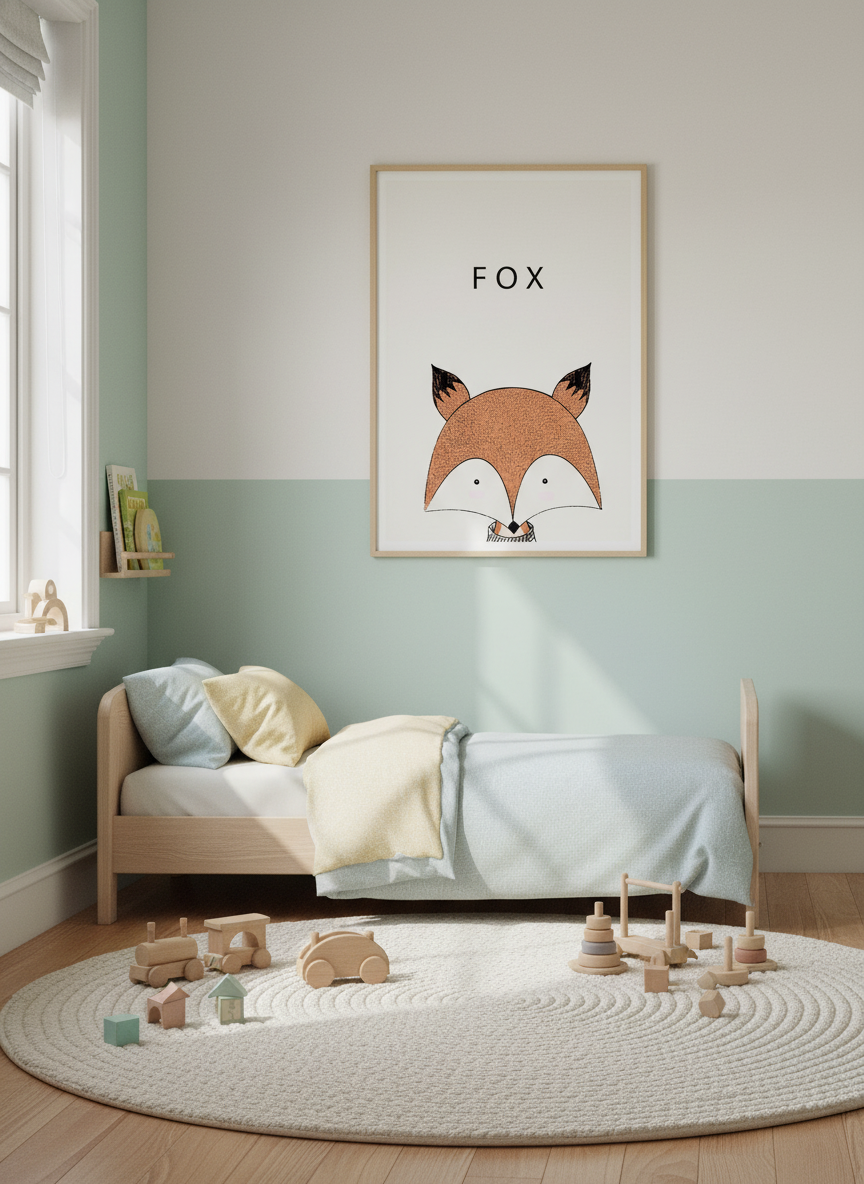 Sød ræv plakat