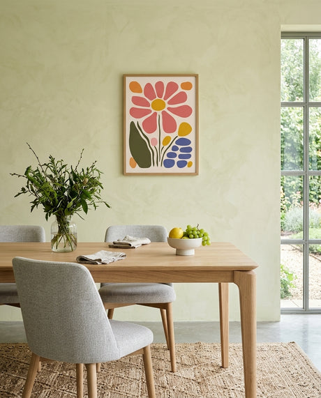 plakat mockup for farverig-marguerit-plakat